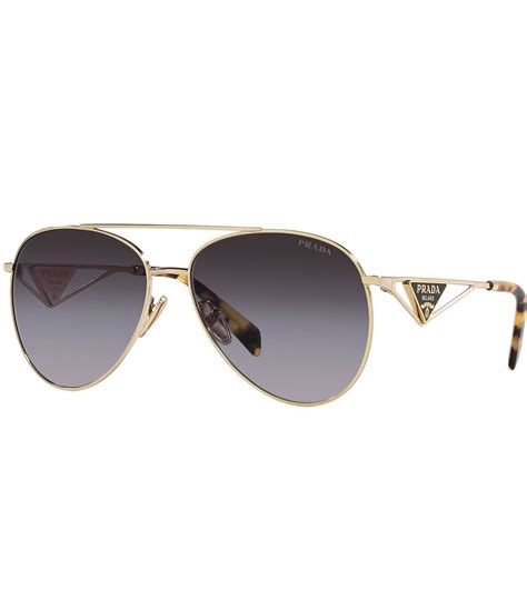 Prada 58mm Pilot Sunglasses 